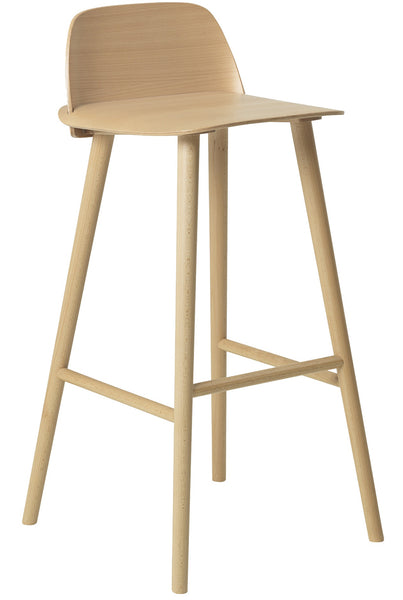 Nerd Bar Stool High by Muuto