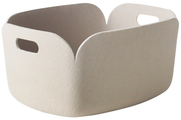 Restore storage basket Sand by Muuto