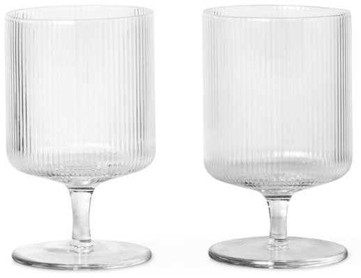 Ripple Wine Glasses Set of 2 by ferm LIVING