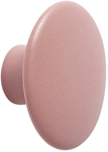 The Dots Coat Hook Ceramic Rose by Muuto