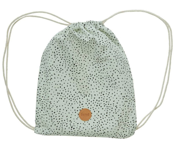 Mint Dot Gym Bag by ferm LIVING