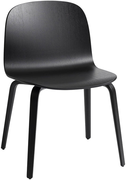 Visu Wide Chair Wood base by Muuto